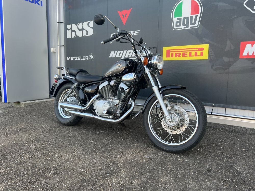 Housse De Moto étanche Pour Yamaha XV 125 Virago - Protection 4 Saisons Avec Trou Antivol
