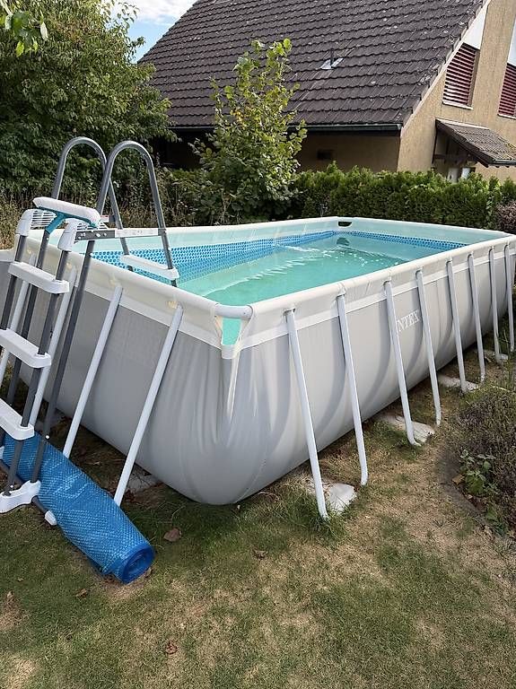 Intex Piscine: Schwimmingpool fast neu, 4 x 2 m – Usato da Zuchwil venduto da AVE11 1