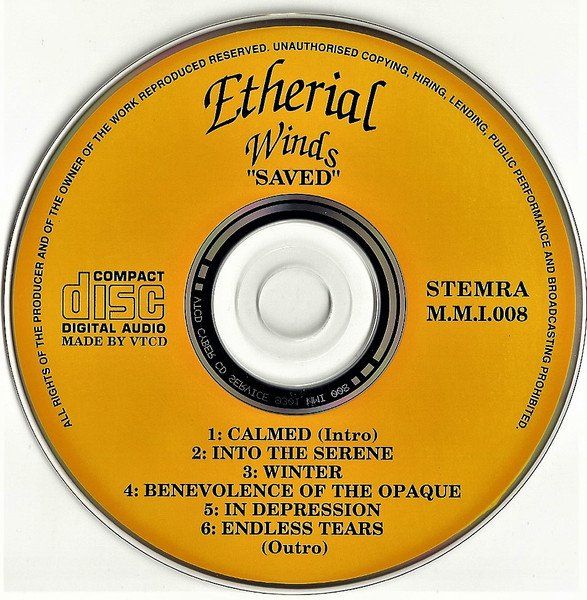 CDs: Etherial Winds – Saved – Neuf avec emballage d'origine à Gingins par Demonseed 2