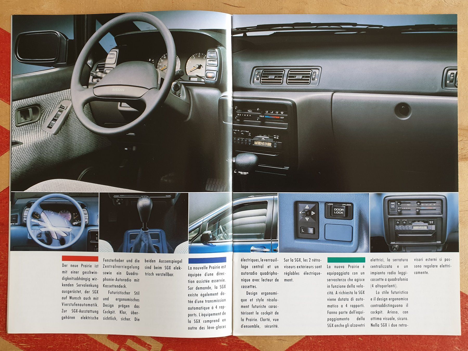 Nissan Dokumente: Prospekt Nissan Prairie – Gebraucht aus Oberfrittenbach von Alfetta_gtv 2