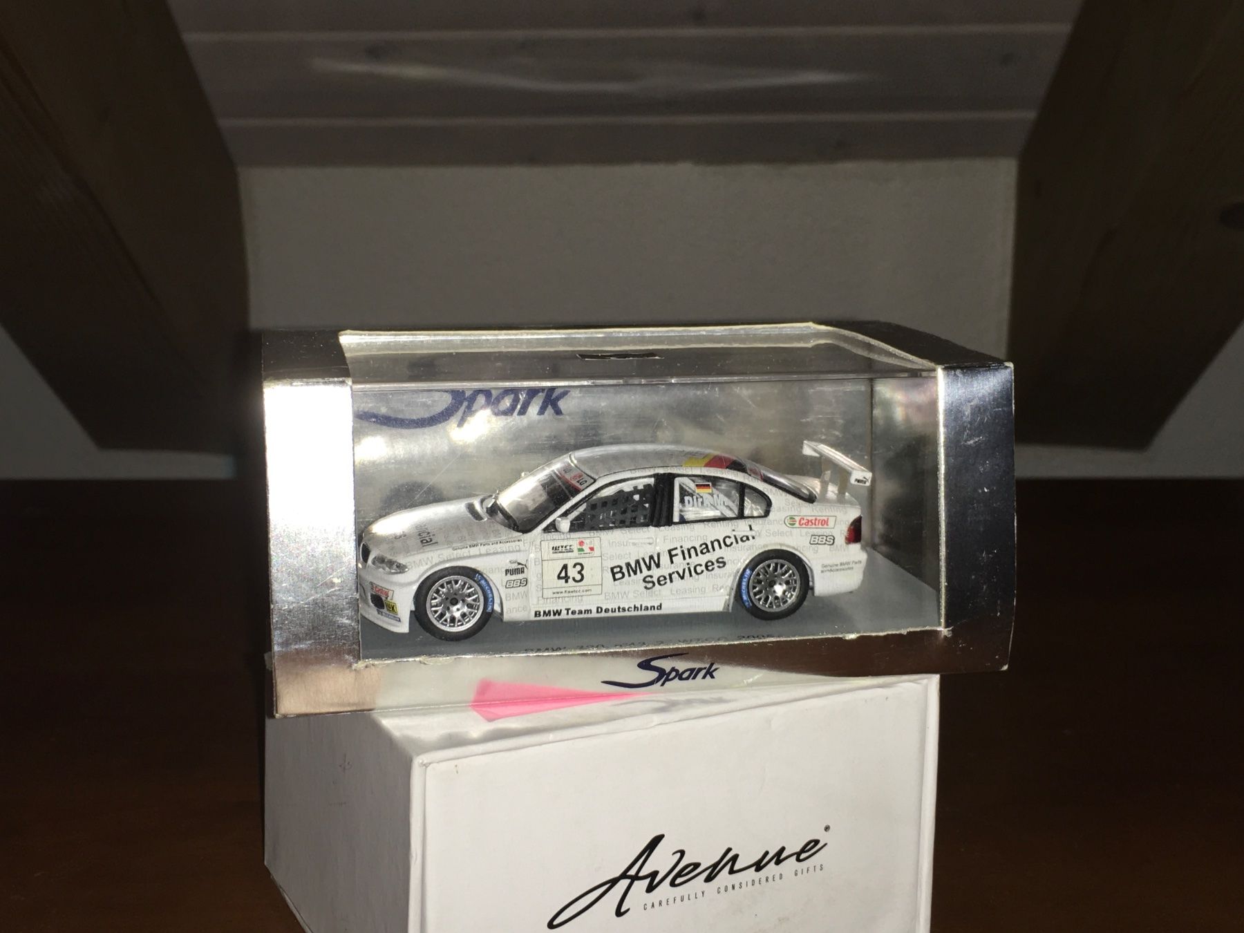 BMW Modellini d'auto: BMW 320 WTCC 2005 - 1/43 Spark – Nuovo (secondo la descrizione) da Wohlen AG venduto da PrivatSammlung