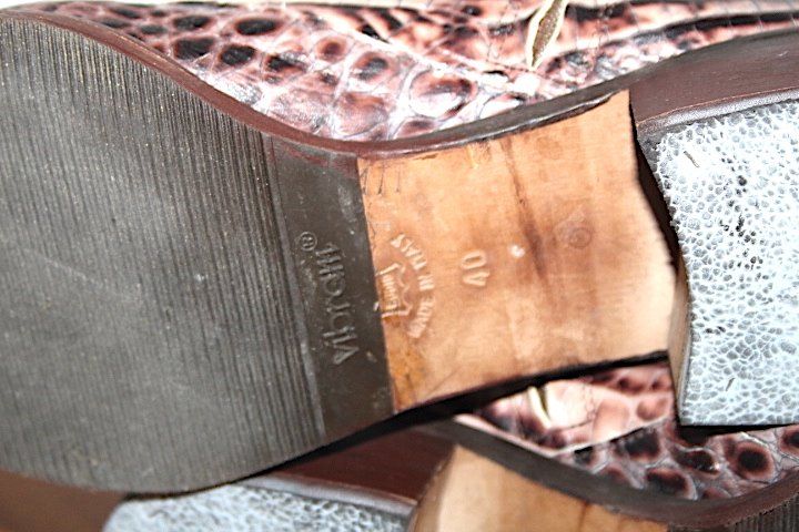 Vibram Scarpe da donna: Gut erhaltene Vibram® Patchwork Cowboy / Stiefel Gr. 40 – Usato da Locarno venduto da madame-tus-sauds 5