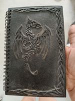 Notizbuch Drachen Motiv Spiralbindung neuwertig