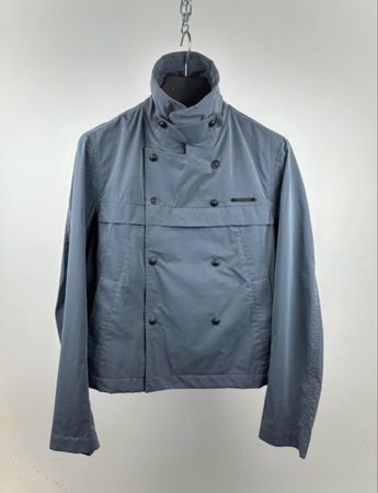 Emporio Armani Herren Jacke 48 M Archive Harrington Grau