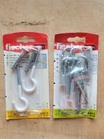 2 Pack Fischer Dübel + Rundhaken. OVP