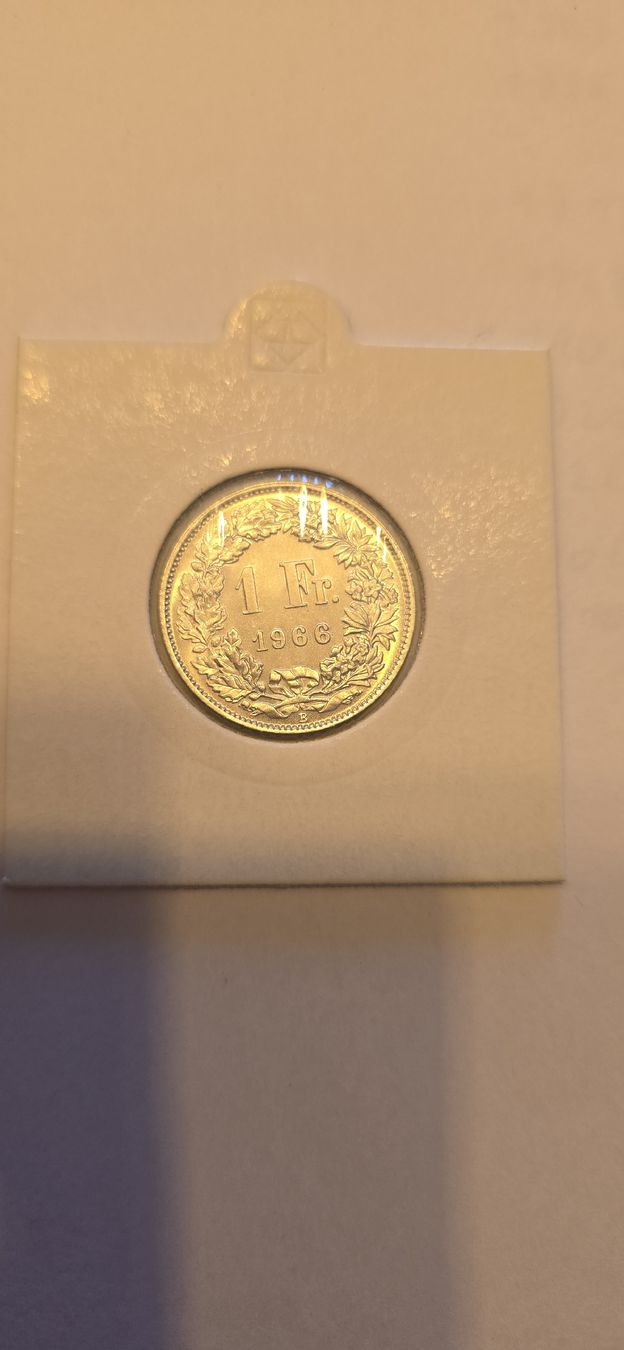 Tutti le monete: piece 1chf 1966 UNZ – Nuovo (secondo la descrizione) da Fribourg venduto da yan_z5fr