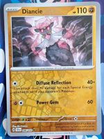 Diancie - Reverse Holo Pokemon Stellar Crown - #7.3