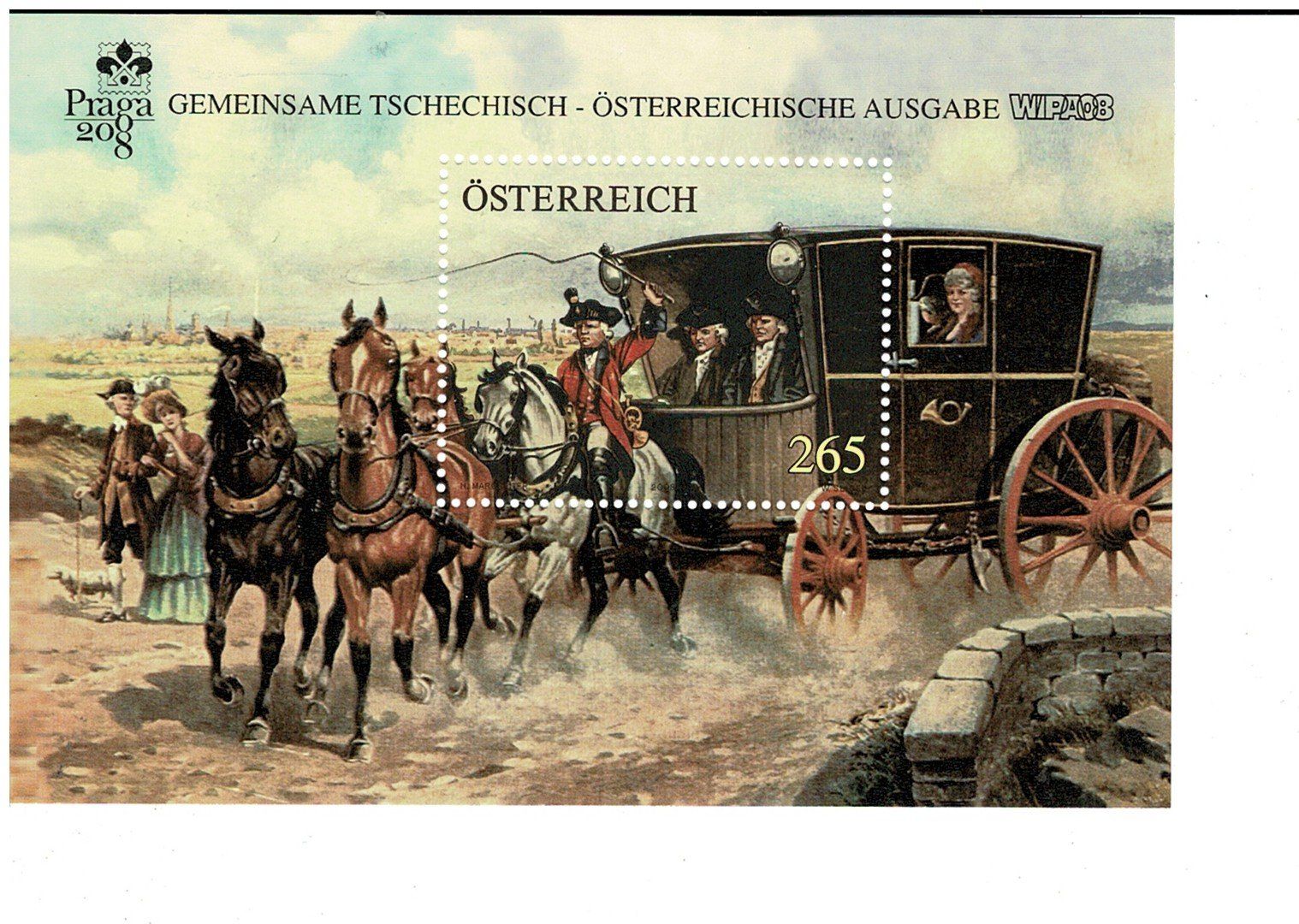 Tutti i francobolli: Österreich-Tschechien 1 KB ** – Nuovo (secondo la descrizione) da Lausanne venduto da Whorvath