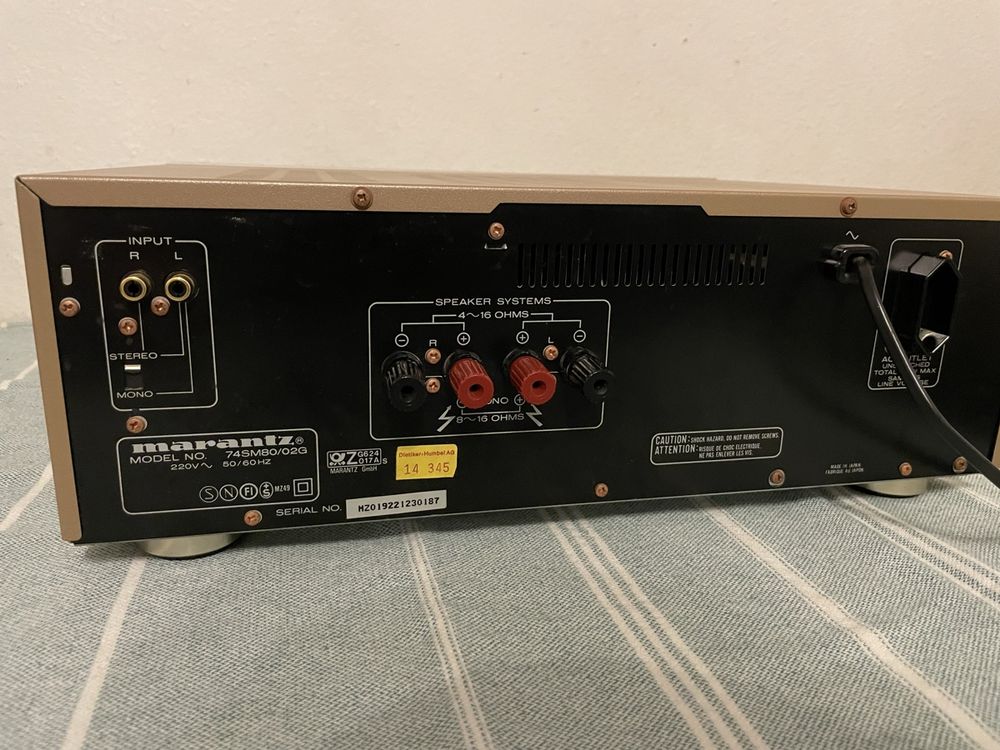 MARANTZ SM-80 HIGH END POWER AMPLIFIER ENDSTUFE 5