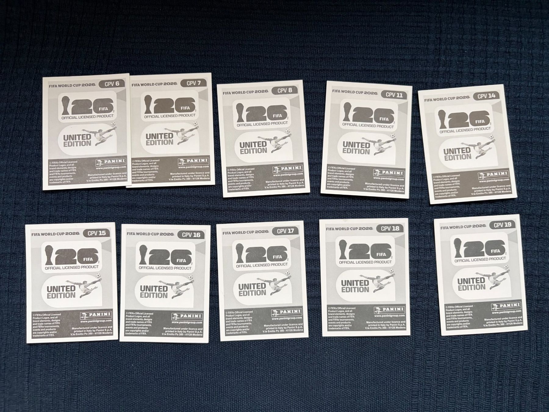 Panini Carte collezionabili: 10 Panini Sammelbilder von Cape Verde – Usato da Thalwil venduto da kon_v82n 1