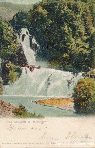 Cartoline postali: Meiringen - Reichenbachfall + 1911 – Usato da Emmenbrücke venduto da teestube