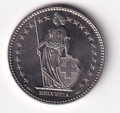 Tutti le monete: Schweiz 2 Franken 1985 vorz-unz – Usato da Neuchâtel venduto da karlpierrino 1