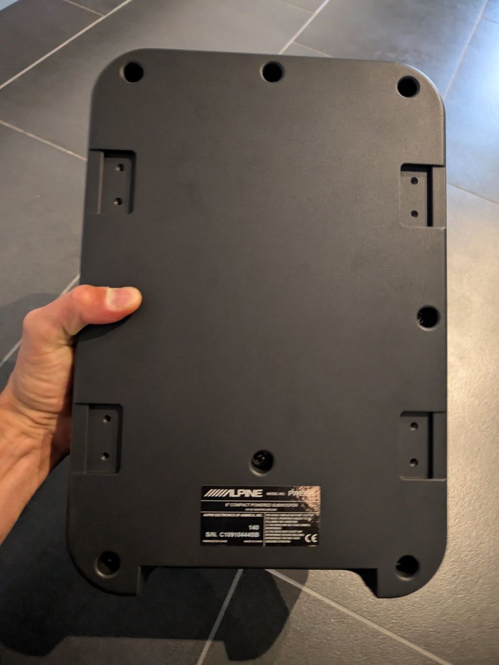 Alpine Casse acustiche: Alpine PWE-S8 Aktivsubwoofer – Usato da Sax venduto da doudoune42 2