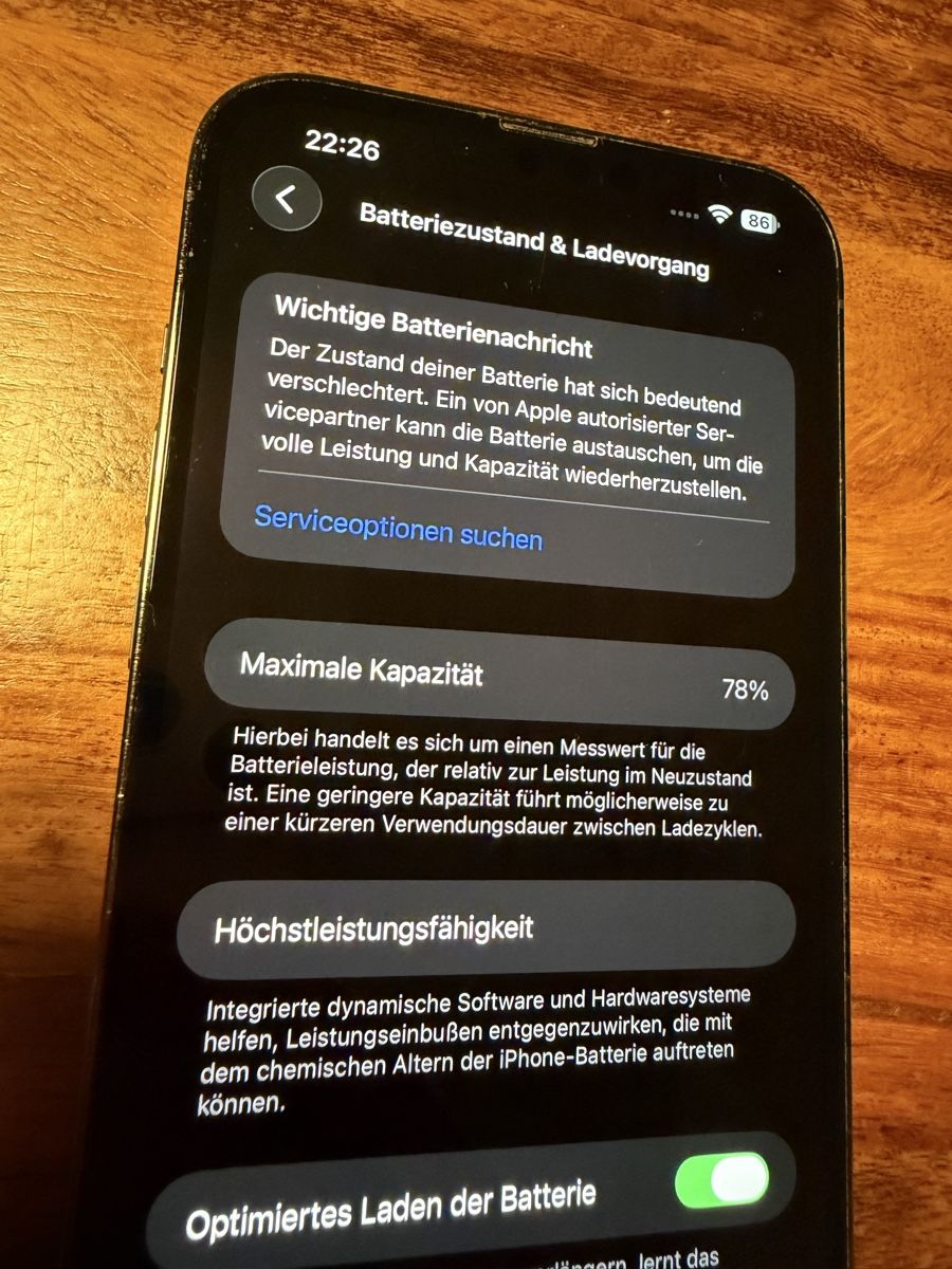 Apple Telefoni cellulari / Smartphones: iPhone 13 Pro Max 256GB + Schutzfolie – Usato da Luzern venduto da Setuper 5