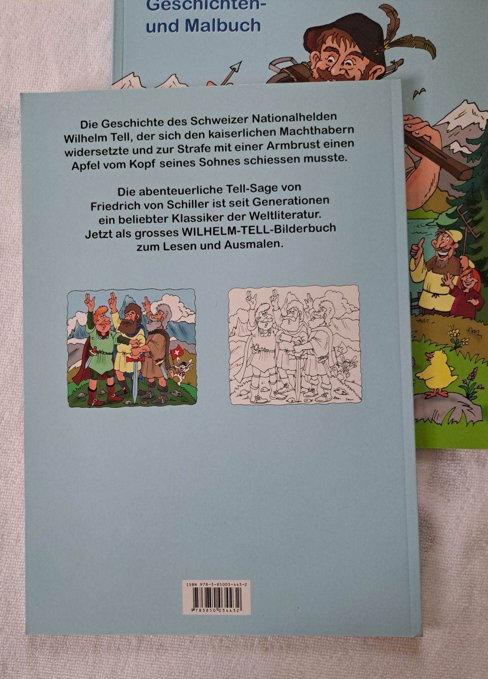 Libri: 2 Malbücher von Wilhelm Tell – Nuovo (secondo la descrizione) da Uitikon Waldegg venduto da Smeragol 2