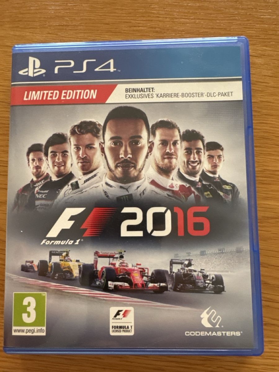 Jeux: PS4 F1 2016 Limited Edition – Neuf (Voir description) à Winterthur par Gabrele.Vullo020