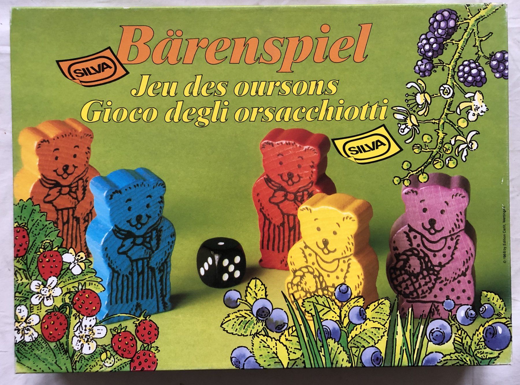 Carlit Giochi: Bärenspiel - SILVA - Edition Carlit - 1988 – Usato da Schaffhausen venduto da durruti
