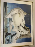 Salvador Dalí Original Grafik, handsigniert im Rahmen!