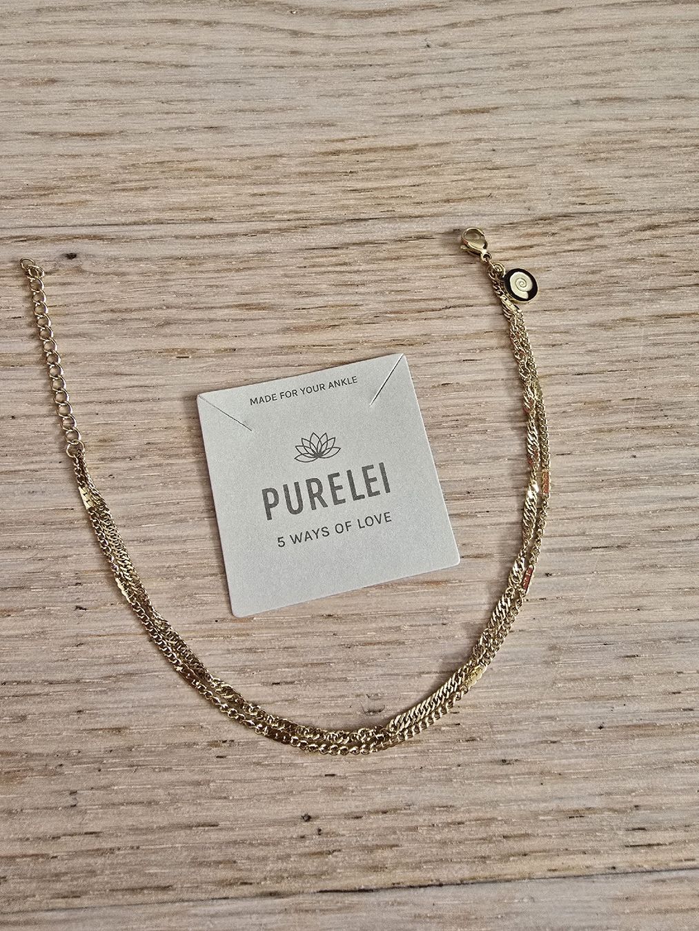 Purelei Ketten: Purelei Fusskette – Neu und originalverpackt aus Rickenbach b. Wil von Beautiful.Things