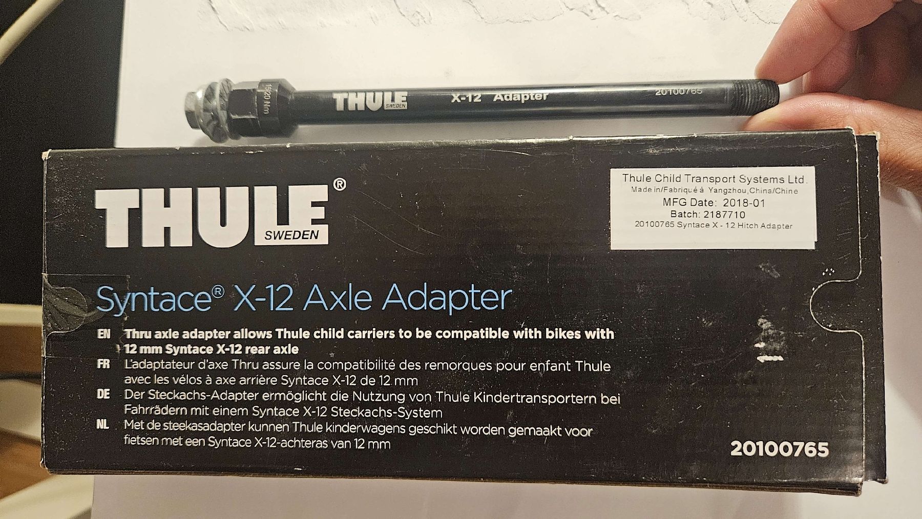 Thule Pezzi di ricambio: Thule Syntace X-12 Axle Adapter 20100765 – Usato da Zug venduto da diana.bee