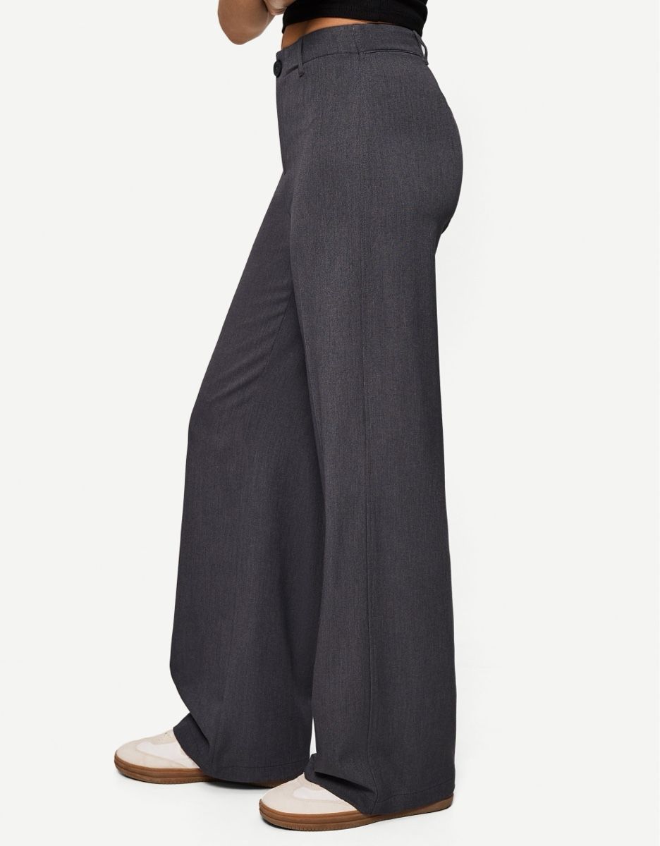 Bershka Hosen: Bershka Anzugshose 36 Dunkelgrau – Gebraucht aus Rümlang von svent