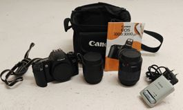 Canon EOS 3000 mit 2 Objektiven + Zubehör 📸📸📸