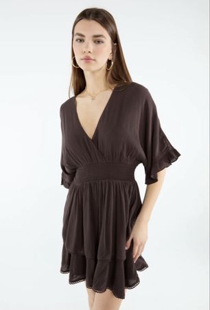Robe marron