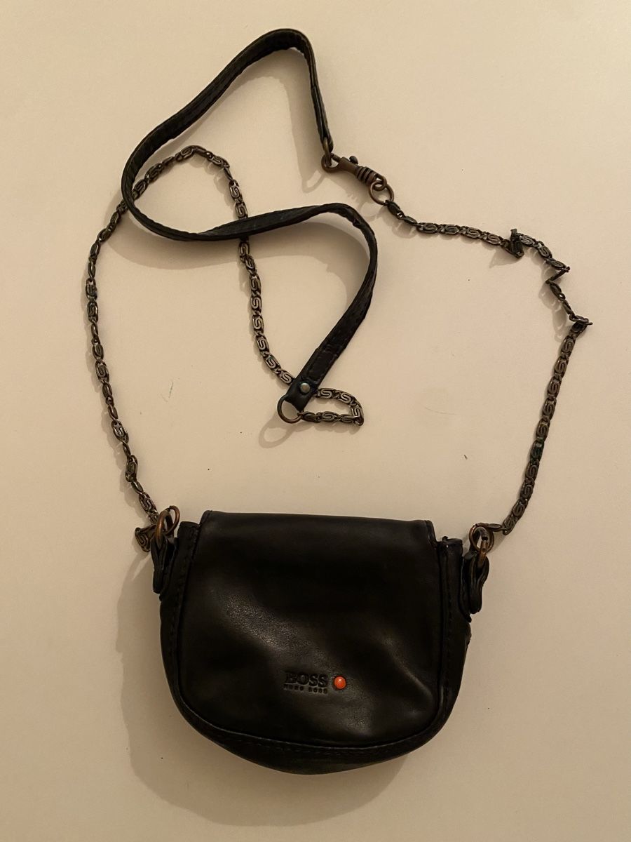 Borse da donna: Hugo Boss Ledertasche schwarz – Usato da Zürich venduto da Domi_ZH 1