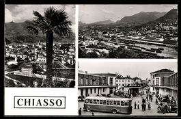 Chiasso, Stazione ferroviaria, panorama 