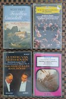 4 Klassik Musikkassetten Schubert Beethoven Vivaldi