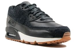 Nike Air Max 90 Premium Voile Noir - EUR 44.5 US 10.5