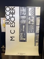 Plakat Kunsthalle Bern RICCO / M C ESCHER Original 1969