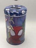 Sparbuechse Spiderman Marvel Dose mit Schloss und Schluessel