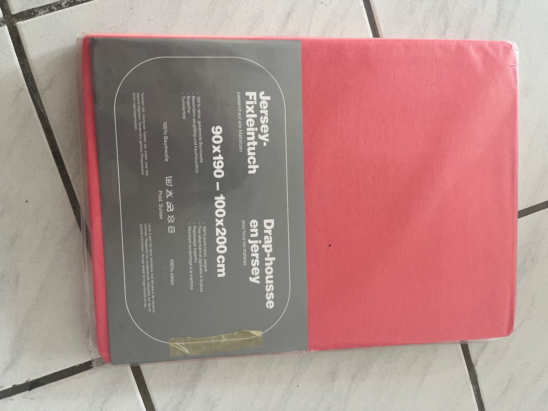 Biancheria da letto: Fixleintuch Jersey 90-190 cm neu – Nuovo (secondo la descrizione) da Chiasso venduto da AzenYa