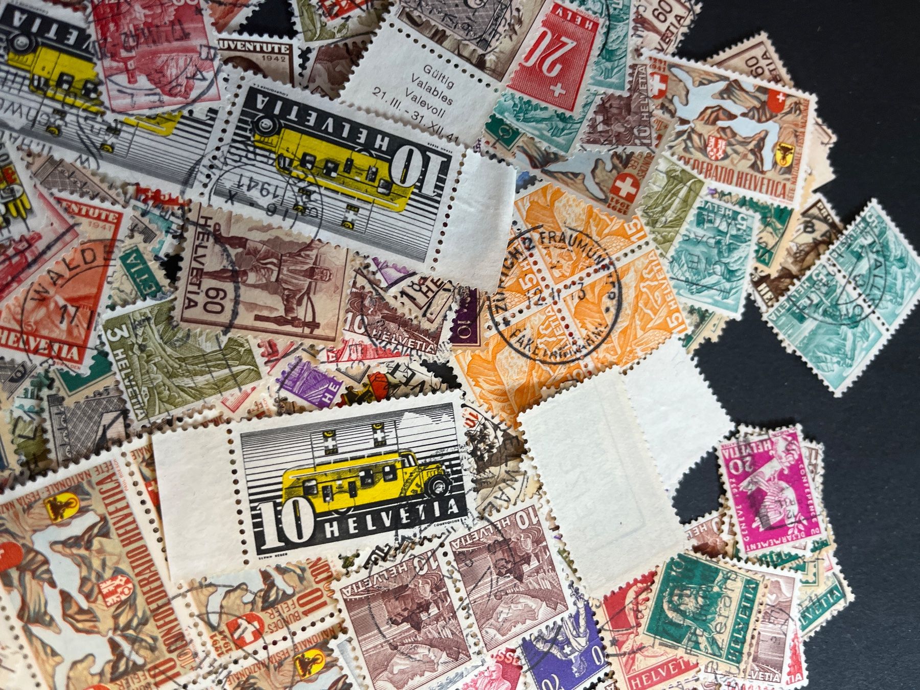 Tutti i francobolli: Briefmarken Lot ab Fr. 1.- – Usato da Dagmersellen venduto da wyss1982 2