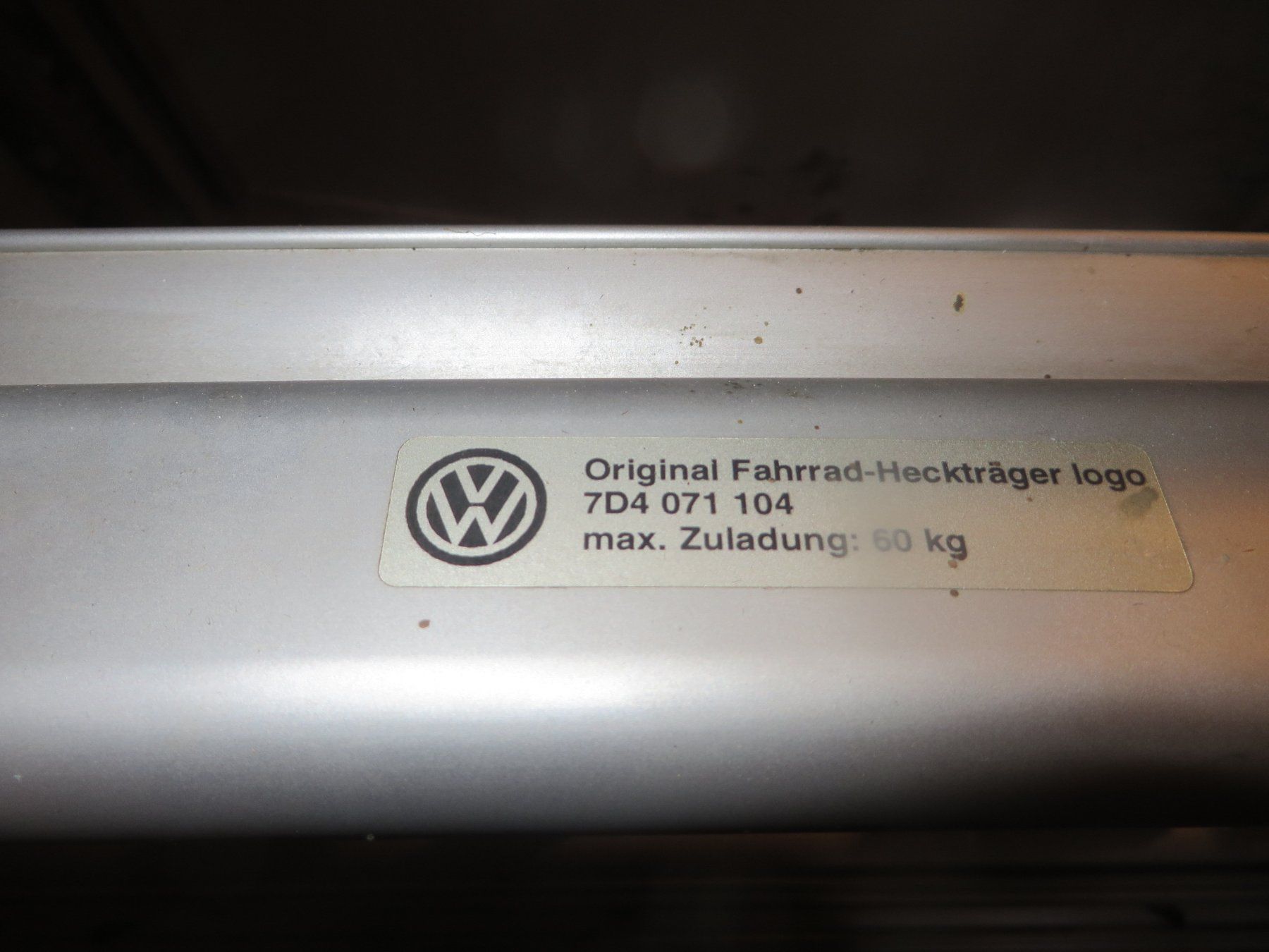 Travi: VW T 4 orginal Veloträger – Usato da Winterthur venduto da drachenkrieger 2