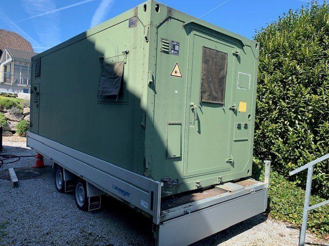 Wm Meyer Anhänger: Anhänger 3'500 kg, inkl. Armee Container – Neu (gemäss Beschreibung) aus Schönholzerswilen von RWS_BAUTECH 2