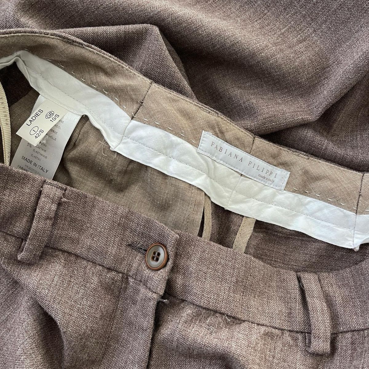 Fabiana Filippi Pantaloni: FABIANA FILIPPI Pants – Nuovo (secondo la descrizione) da Emmen venduto da Avviivva_Com2023 5