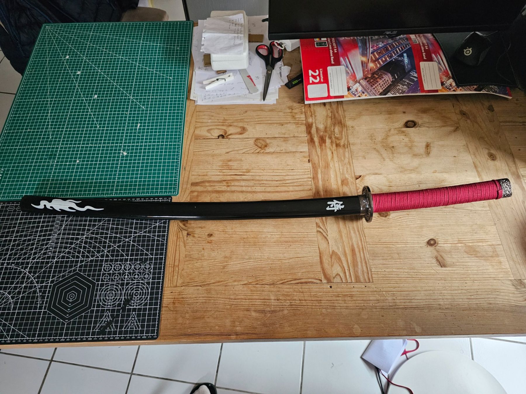 Arte internazionale: Katana decoration, non cutting – Usato da Sion venduto da val_579n