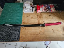Katana decoration, non cutting