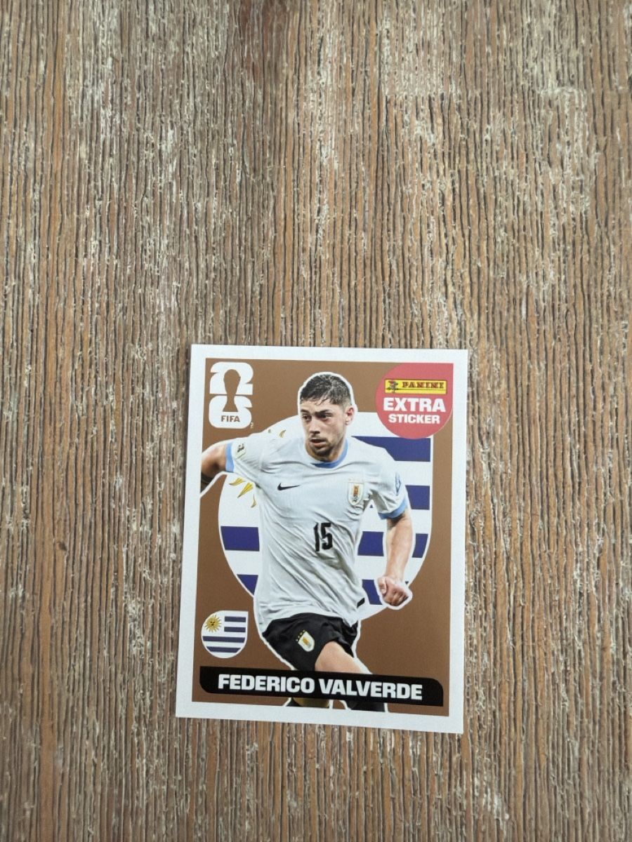 Panini Carte collezionabili: Frederico Valverde Bronze Extra Sticker WM 2026 – Nuovo (secondo la descrizione) da Aeschi b. Spiez venduto da Spatzumuus1