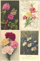 4 AK - Blumen