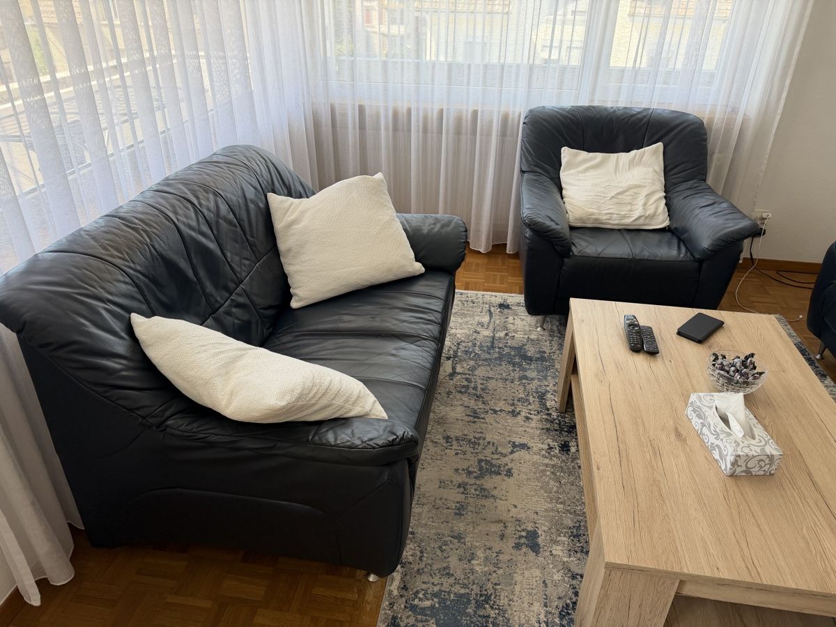 Divani: ledersofa Blau – Usato da St. Gallen venduto da bil_jl7j 1