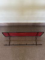 Vintage Garderobe aus Lochblech (1950er)