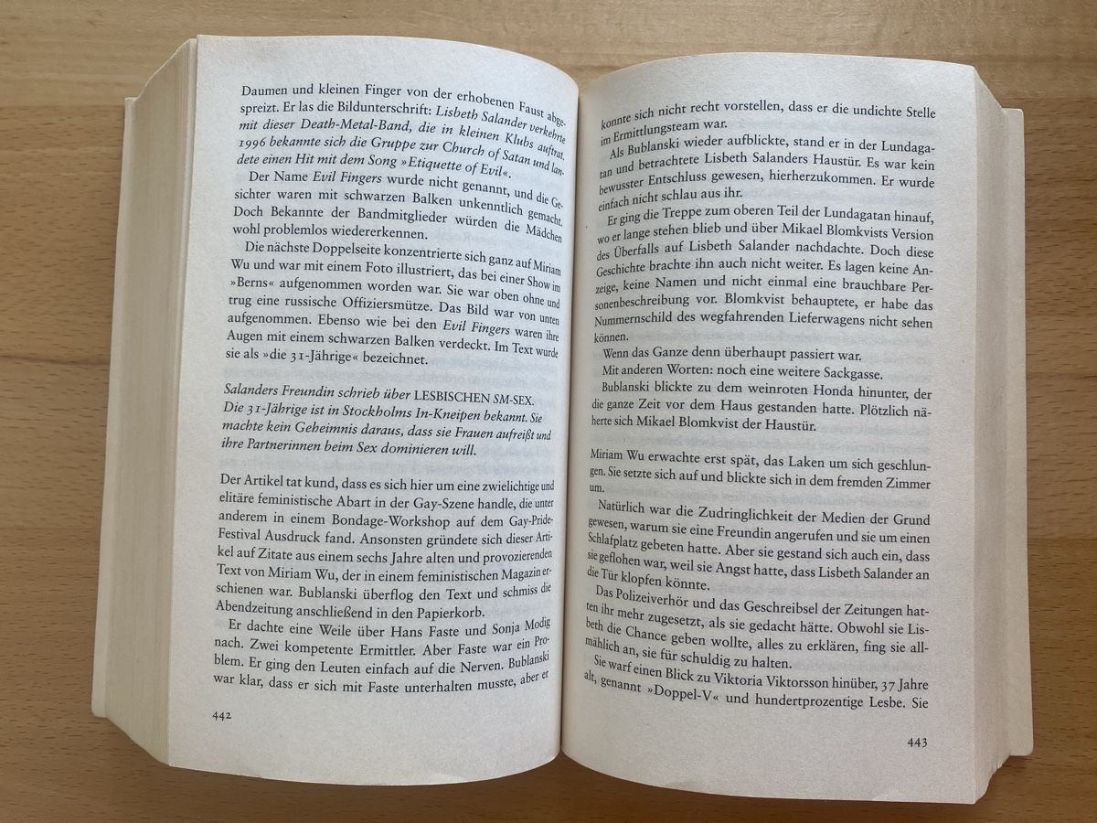 Bücher: Verdammnis - Stieg Larsson – Gebraucht aus Schwarzenburg von Michellu 6
