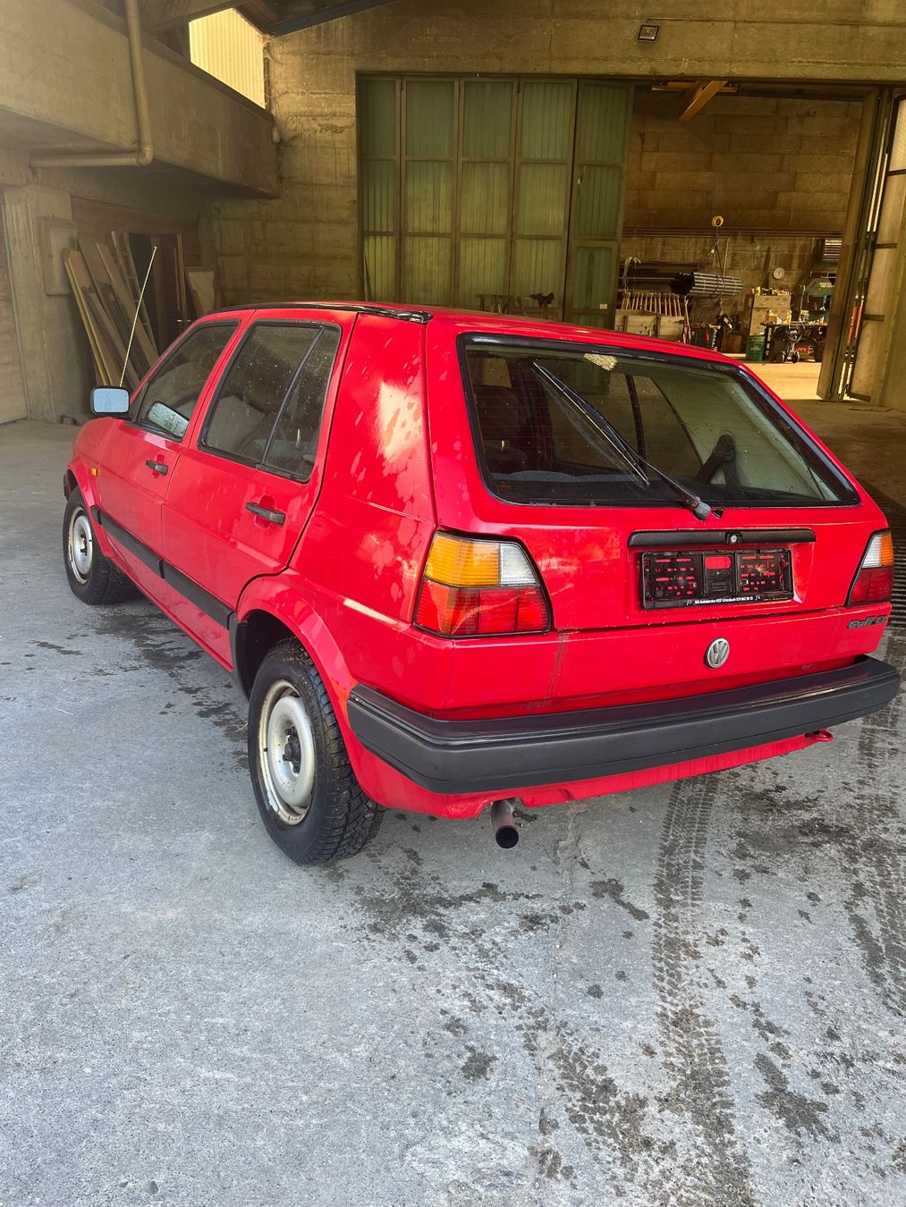 VW Automobili: VW Golf 2 unverbasstelt 150000km – Usato da Heimisbach venduto da steyr77 2