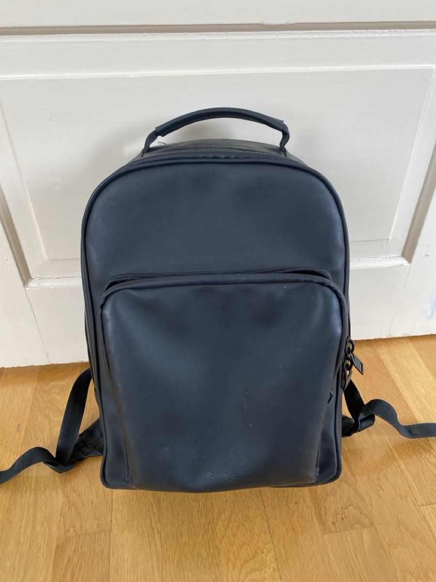 Rains Zaini: Rains Rucksack schwarz – Usato da Zürich venduto da al_rouge