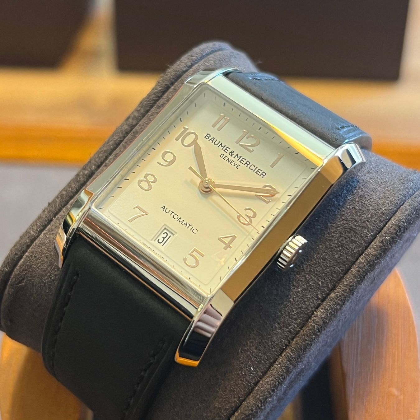 Baume & Mercier Orologi: Baume & Mercier Hampton Automatic Full Set M0A10156 – Usato da Carouge GE venduto da Watchaser 8
