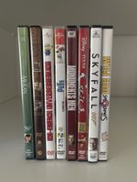 DVD Set 8 Filme Mulan Herr der Ringe Minions gebraucht
