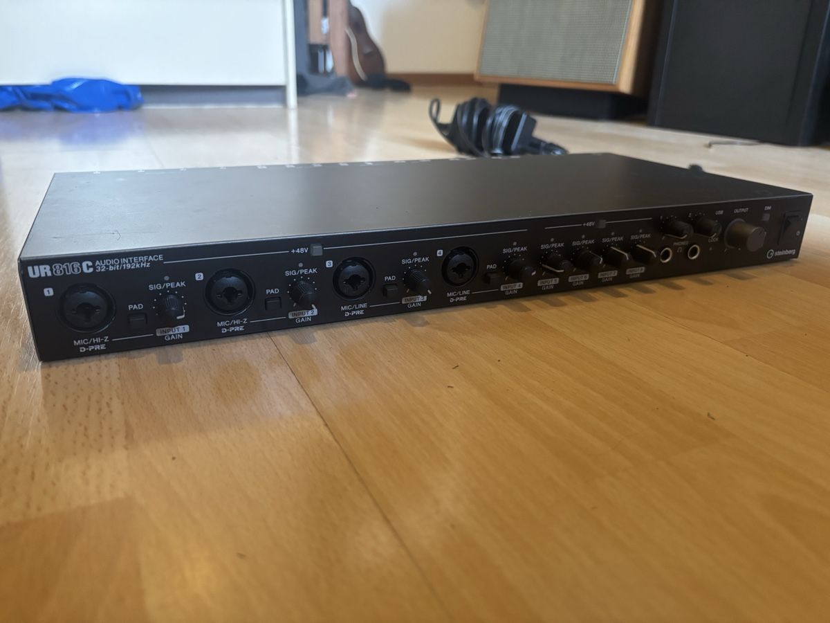 Attrezzatura per studi di registrazione: Steinberg UR816C Audio Interface – Usato da Zürich venduto da luc_y5bs 2